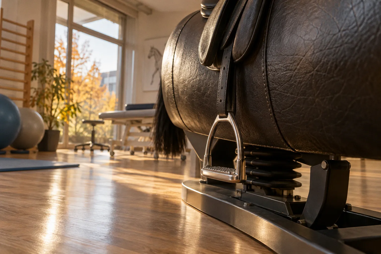 Hippotherapie oder Physiotherapie am Gerät bei Rückenschmerzen